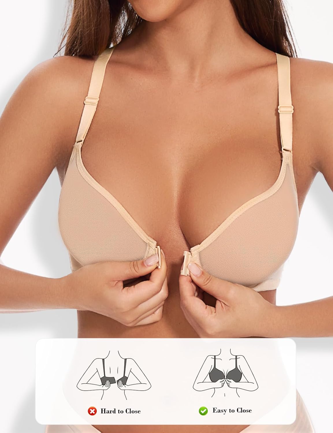 Embrace Confidence: Review of YANDW’s Sexy Mesh Racerback Bras