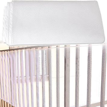 Protective Net Safety Net Railing Guard Deck Fence Fine Mesh Balcony Hammock Easy Installation Multipurpose Animal Net for Stairs Kids White
