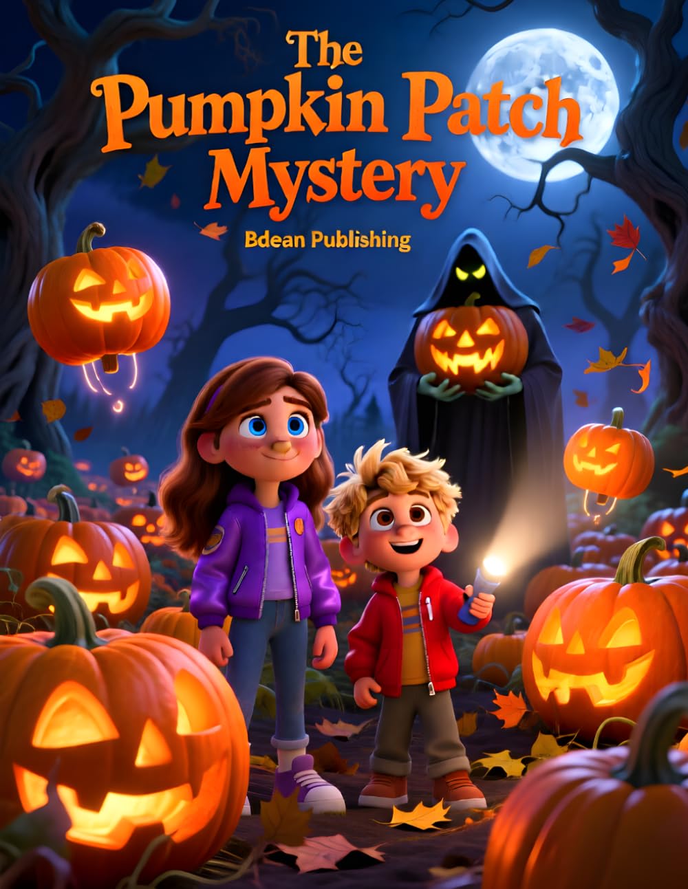 The Pumpkin Patch Mystery: A Halloween Night Adventure