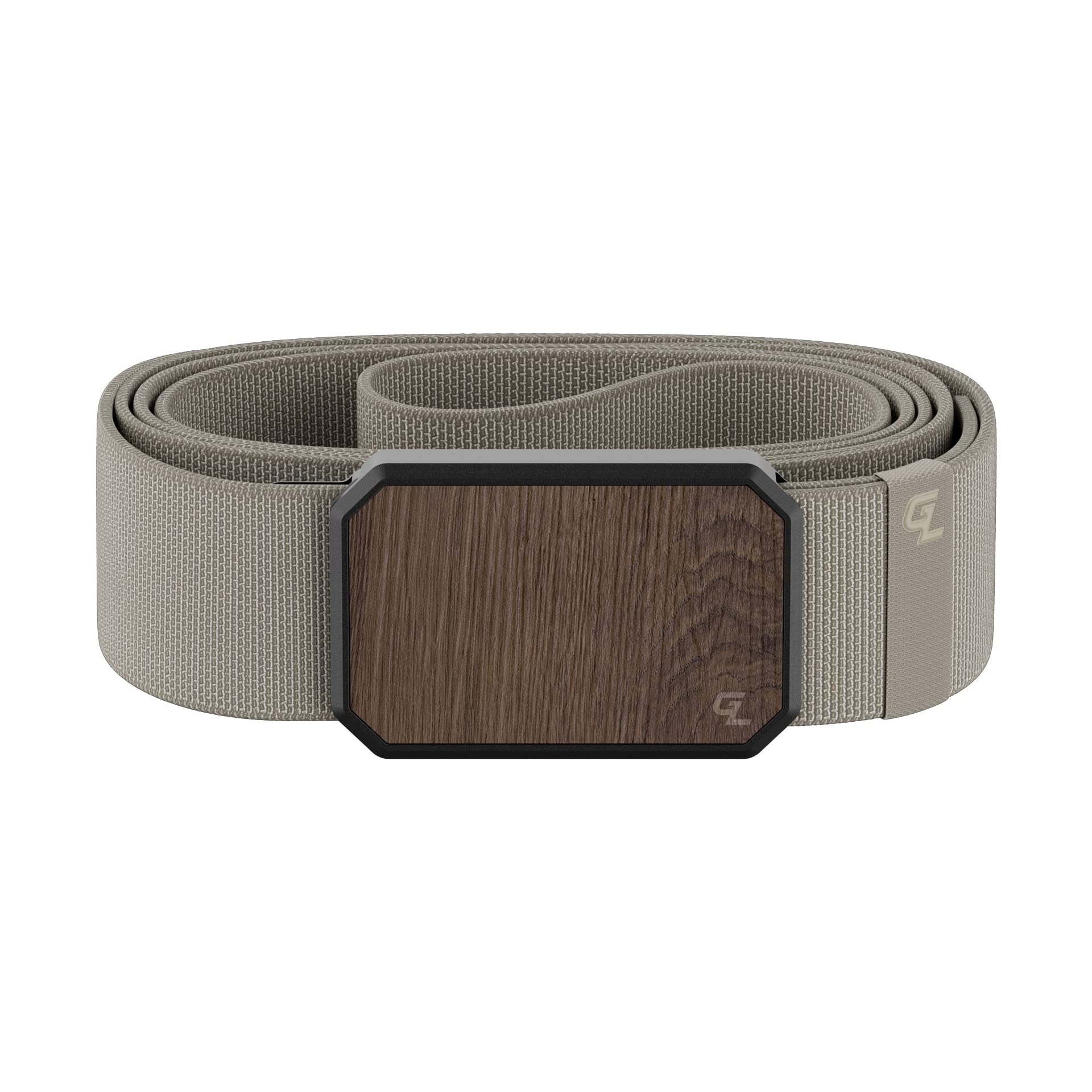Groove Life Groove Belt Men's Stretch Nylon Belt with Magnetic Aluminum Buckle, Lifetime Coverage
