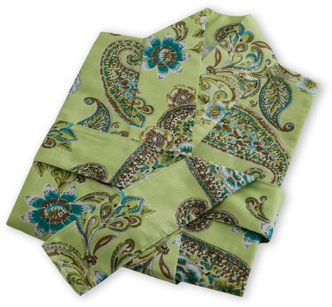 Bassetti Kimono Rapallo (DE/NL/SE/PL, Alphanumerisch, S, M, Regular, Regular, Limettengrün V1)