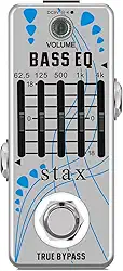 Stax Pedal de Guitarra Equalizador Analógico 5 Bandas Gráfico - LEF-317B