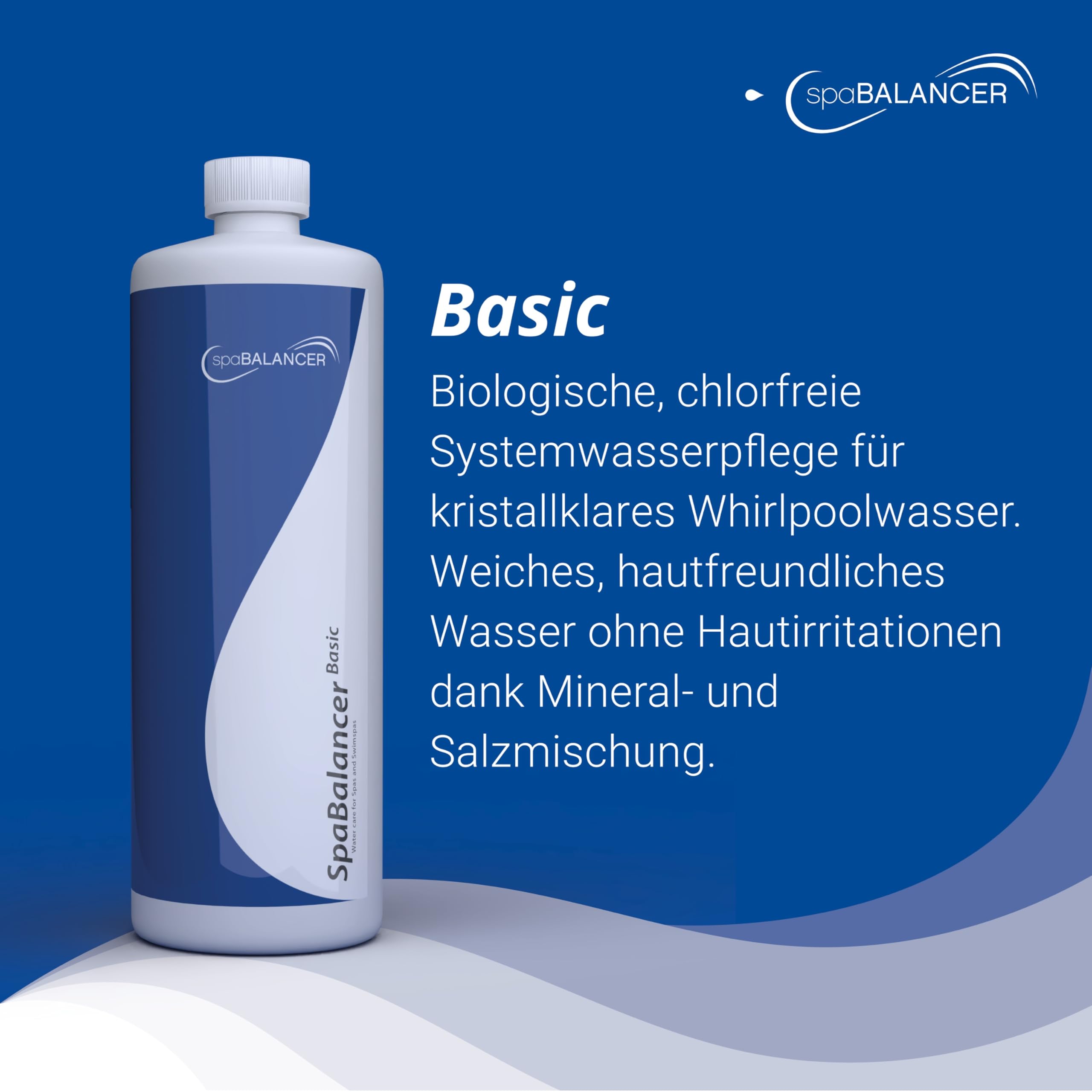 SpaBalancer Whirlpool Starter Set – Komplettes Wasserpflege Set für Whirlpool & Swim Spa – chlorfreie Spa Pflege, UltraShock, pH Minus, FilterClean, Pooltester – Cleverkauf