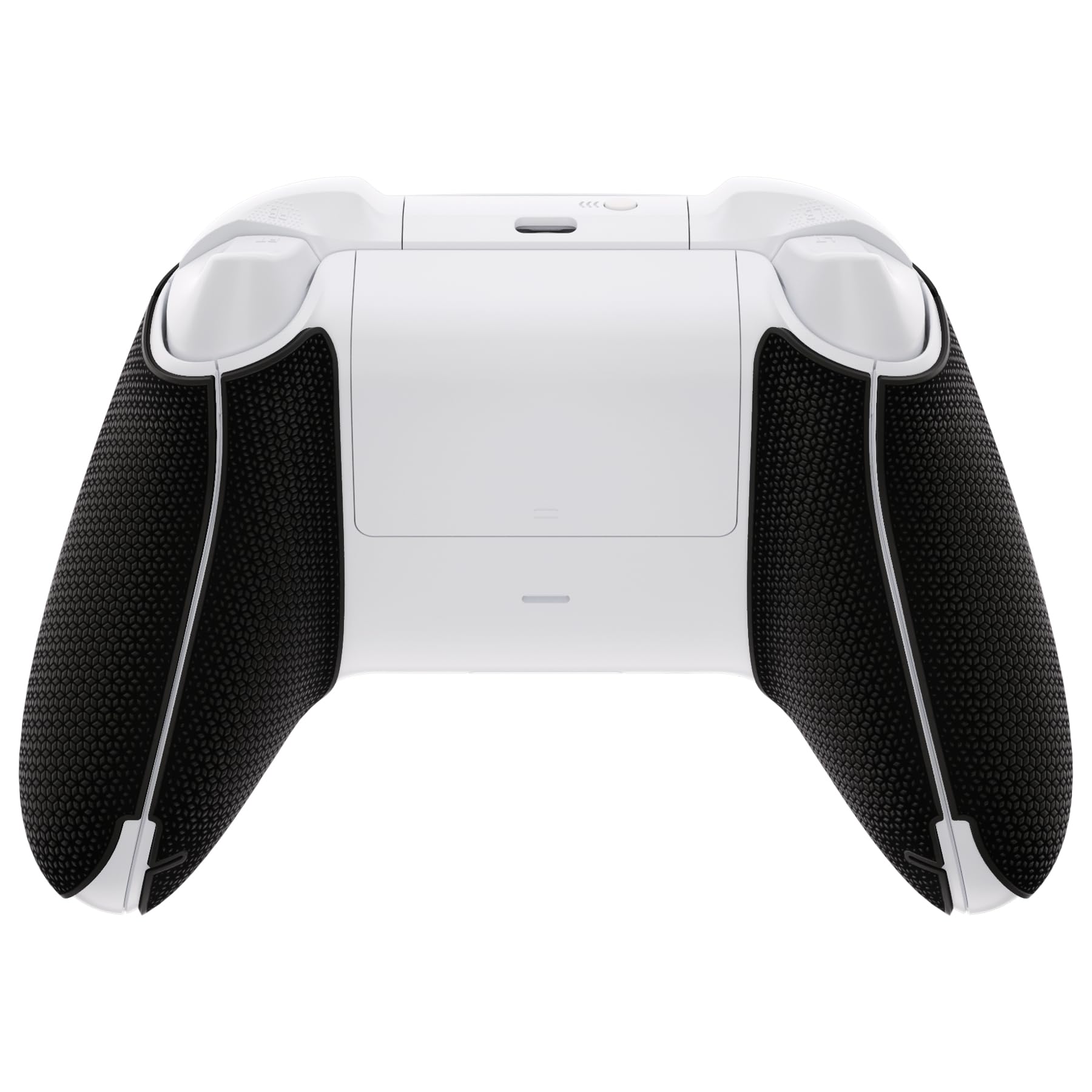 PlayVital Controller Sticker do Xbox Series X S Naklejki Antypoślizgowe do Xbox Series X Split Design Podkładki Grip Skin do Xbox Series S Ochraniacz Uchwytów do Xbox Core-Czarny