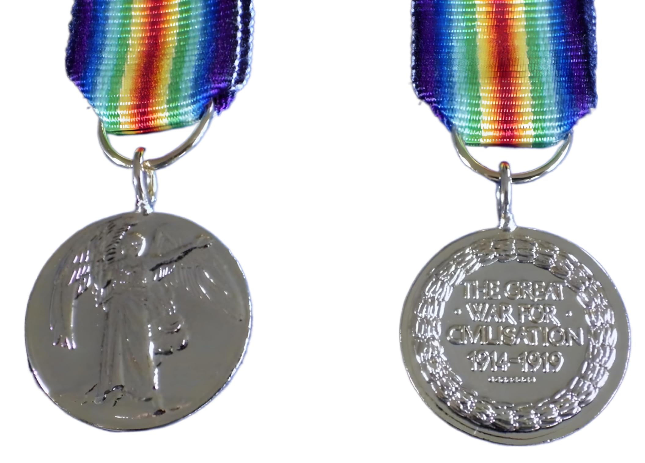 Victory Medal 1914–1919 (Inter Allied Victory Medal) Miniature Medal