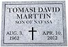KUMADA Human Memorial Stone, Headstone Gravestone Grave Marker Tombstone Monument Garden Stone for Pet Dog Cat, Memorial Plaque Custom Engraved Photo Text, Granite (6x6x0.4 Inch, Black)
