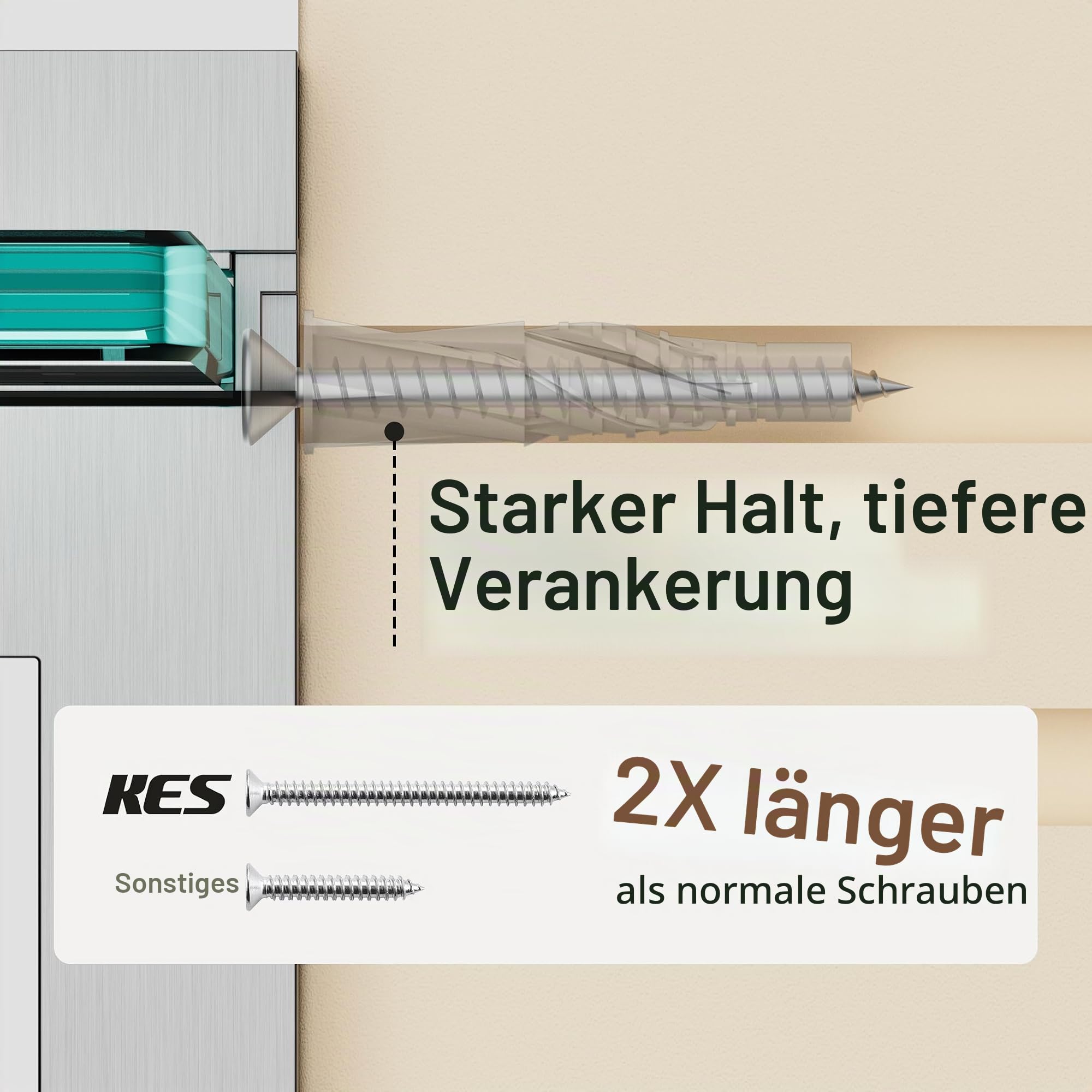 KES Duschablage Glas Glasregal Glasablage für Badezimmer Wandregal 8mm Hartglas Ablage Dusche Badregal mit Regalhalter 60 cm Poliert 2 Stücke, BGS3201S60-P2