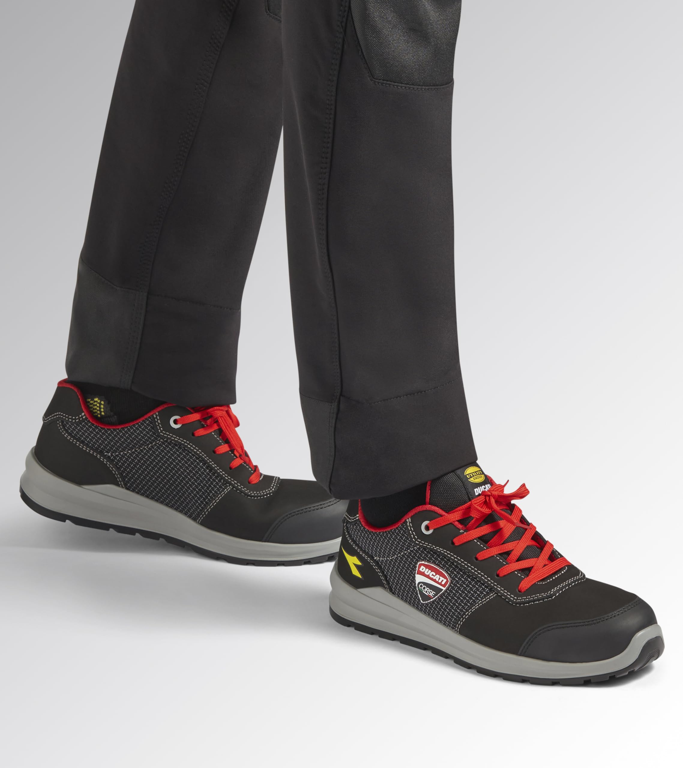 UTILITY DIADORA Ducati Sicherheitsschuh Speedy Race S3S Black/Gray