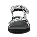 Muboliy Women's Original Sandals Comfortable Quick-Drying Casual Sport Sandal Walking Hiking Water Sandals With Arch Support, White/Grey, 9 gallery image