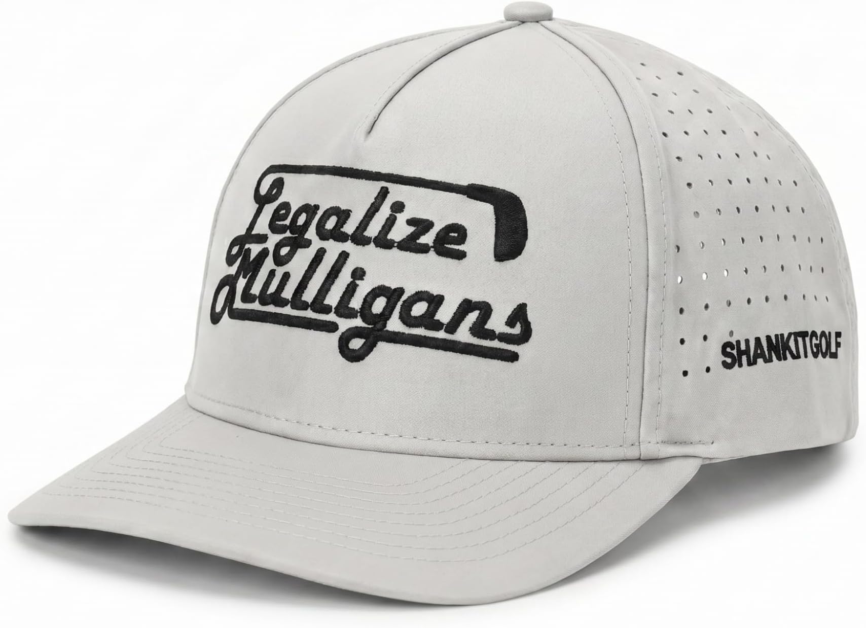 Funny Golf Legalize Mulligans Hat Adjustable