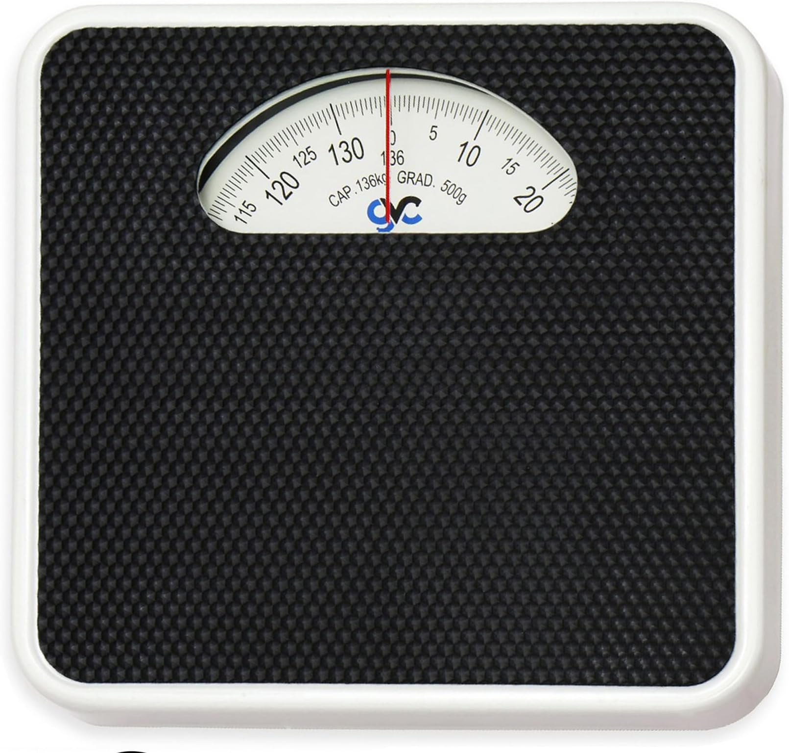 GVC Wide-Platform Digital Weighing Scale (200Kg Capacity)- (Black)
