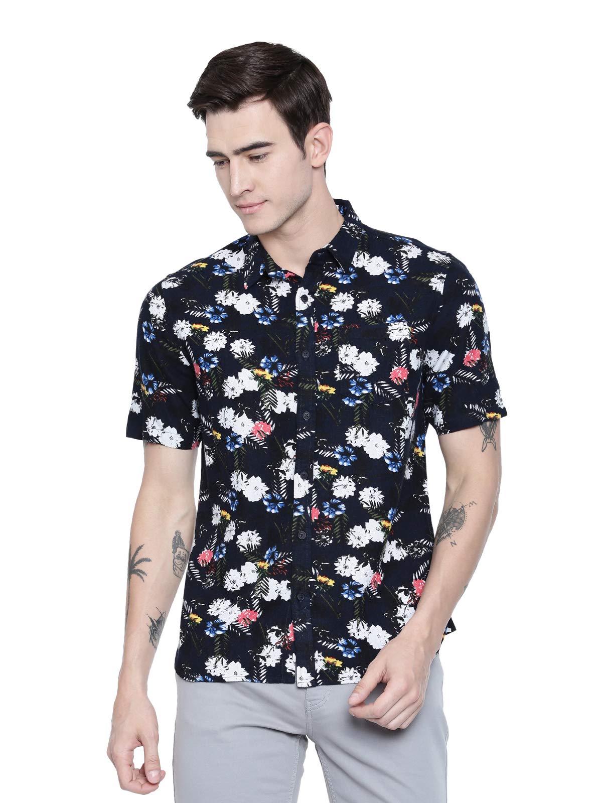 BreakbounceMen's Regular fit Casual Shirt