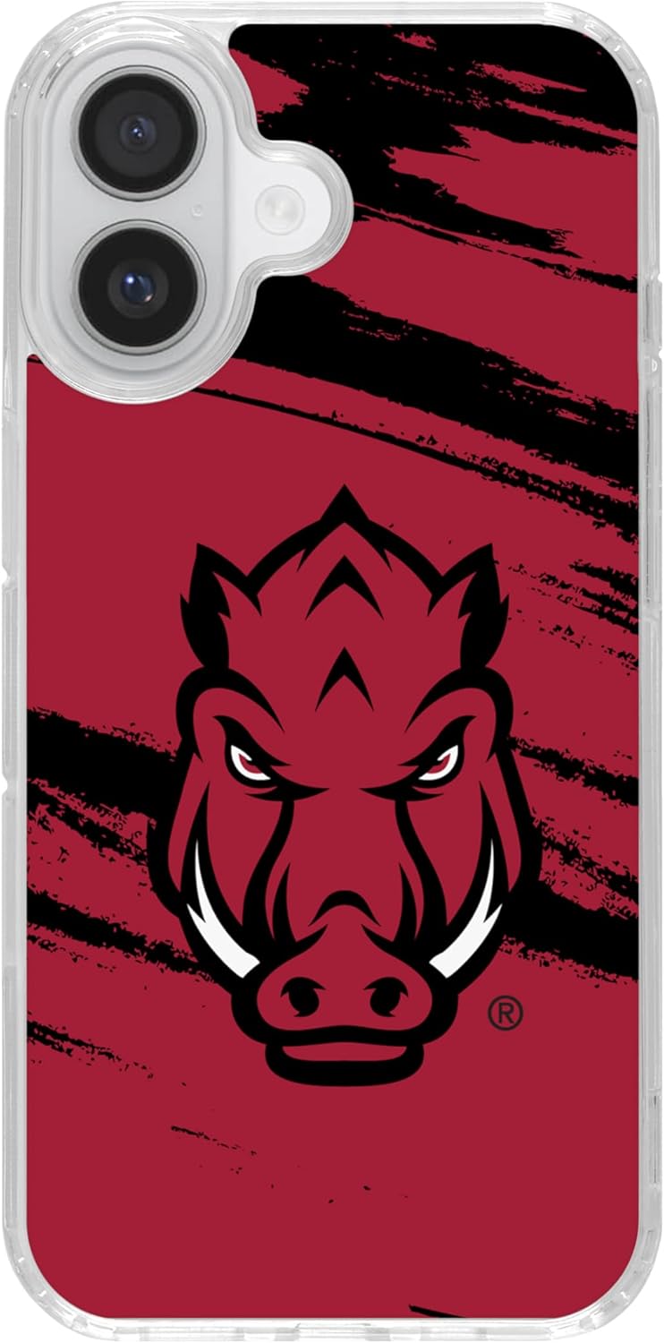 Affinity Bands Arkansas Razorbacks HD Phone Case Compatible with MagSafe Apple iPhone 15 Pro (Champion Series)