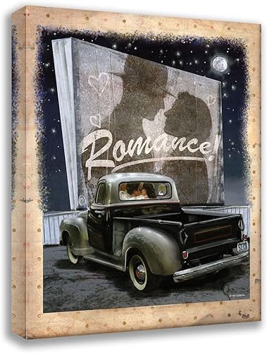 ArtDirect Old Fashioned Romance 15x18 Gallery Wrapped Canvas Museum Art by Wargo, Ed