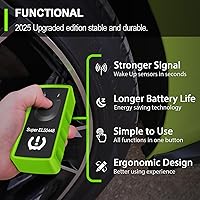 Vista 3 de JDIAG Herramienta de aprendizaje 2 en 1 TPMS Super EL50448 para GM y para Ford, herramienta de reset del sensor de presión de neumáticos TPMS