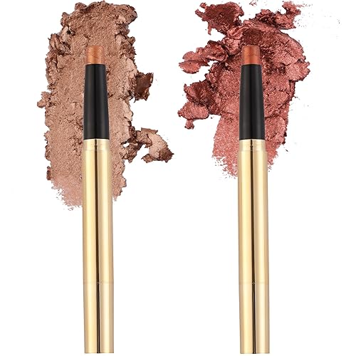 Vodisa Lápiz de sombra de ojos, lápiz de sombra de ojos crema, lápiz de sombra de ojos suave de alta pigmentación, resistente al agua, de larga