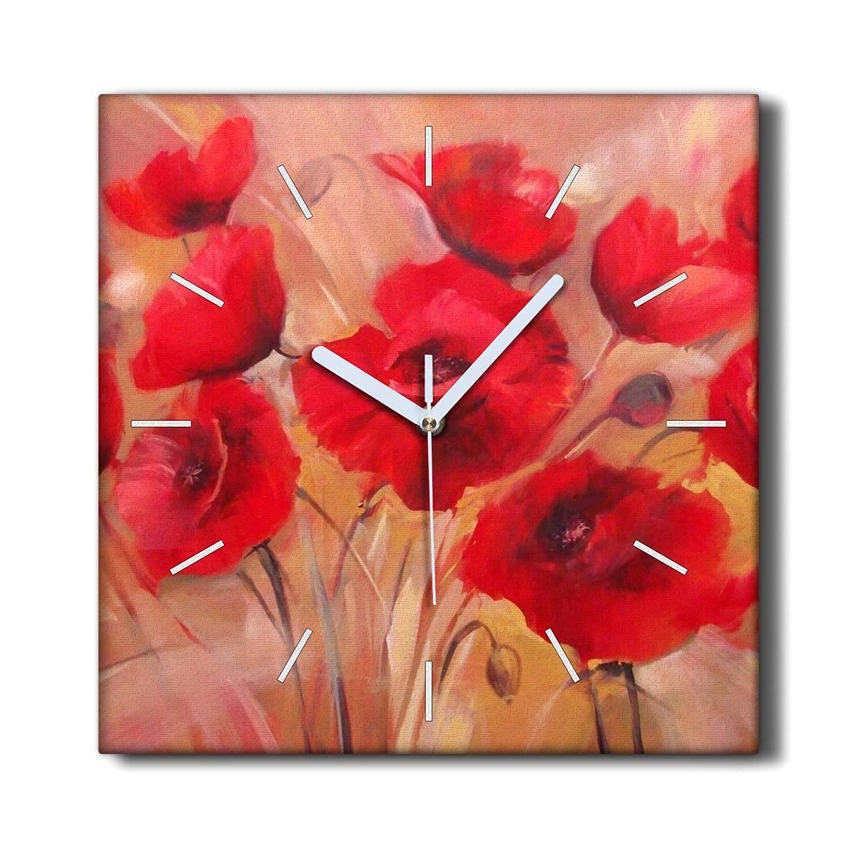 Horloge sur Toile Silencieuse Coloray pour Chambre et Salon sans Bruit