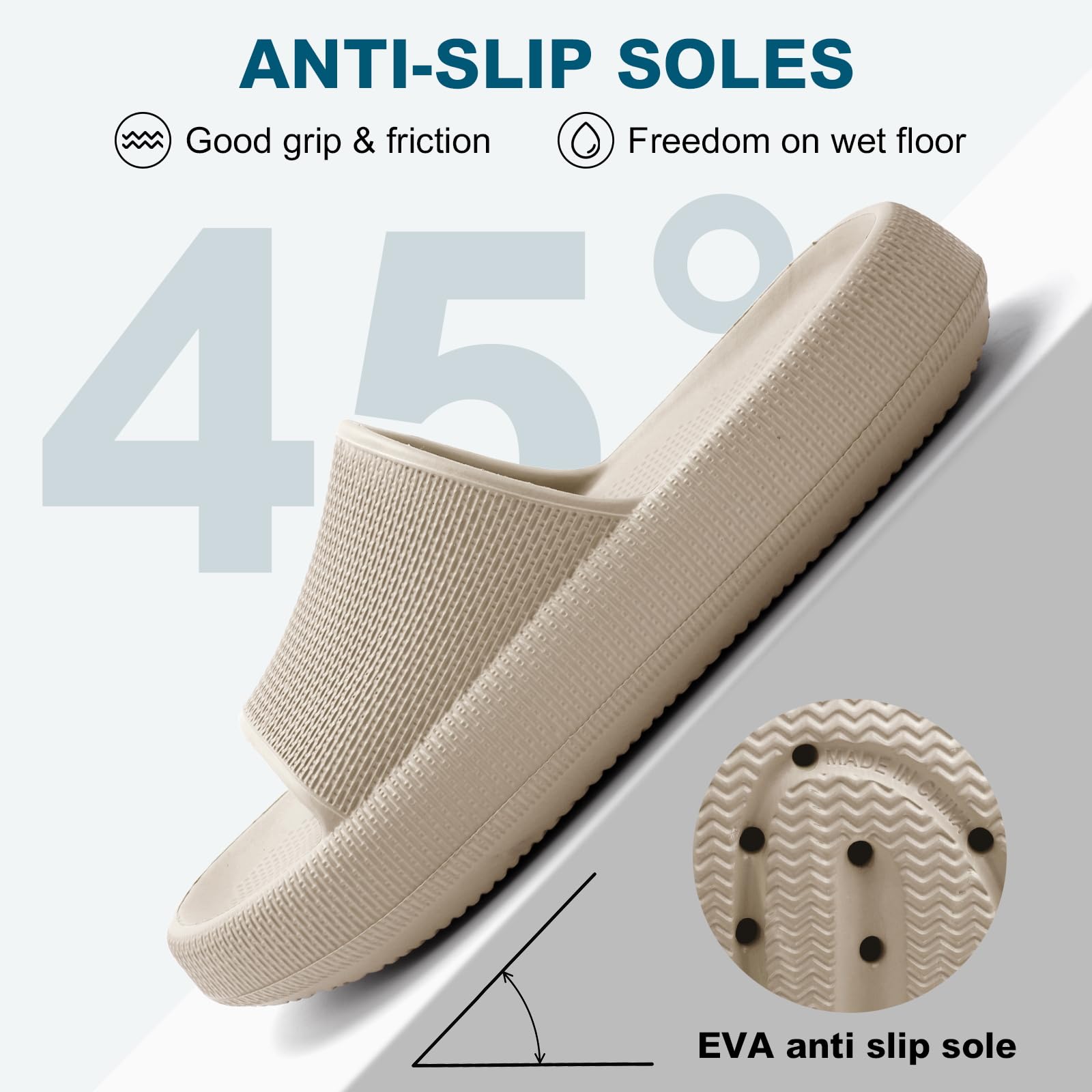 HEOAARG Ciabatte Donna Uomo Leggero Ciabatte Casa Ciabatte Piscina Slider Ciabatte Nuvole Casa Pantofole Ciabatte da Mare Doccia Spiaggia Bagno Giardino