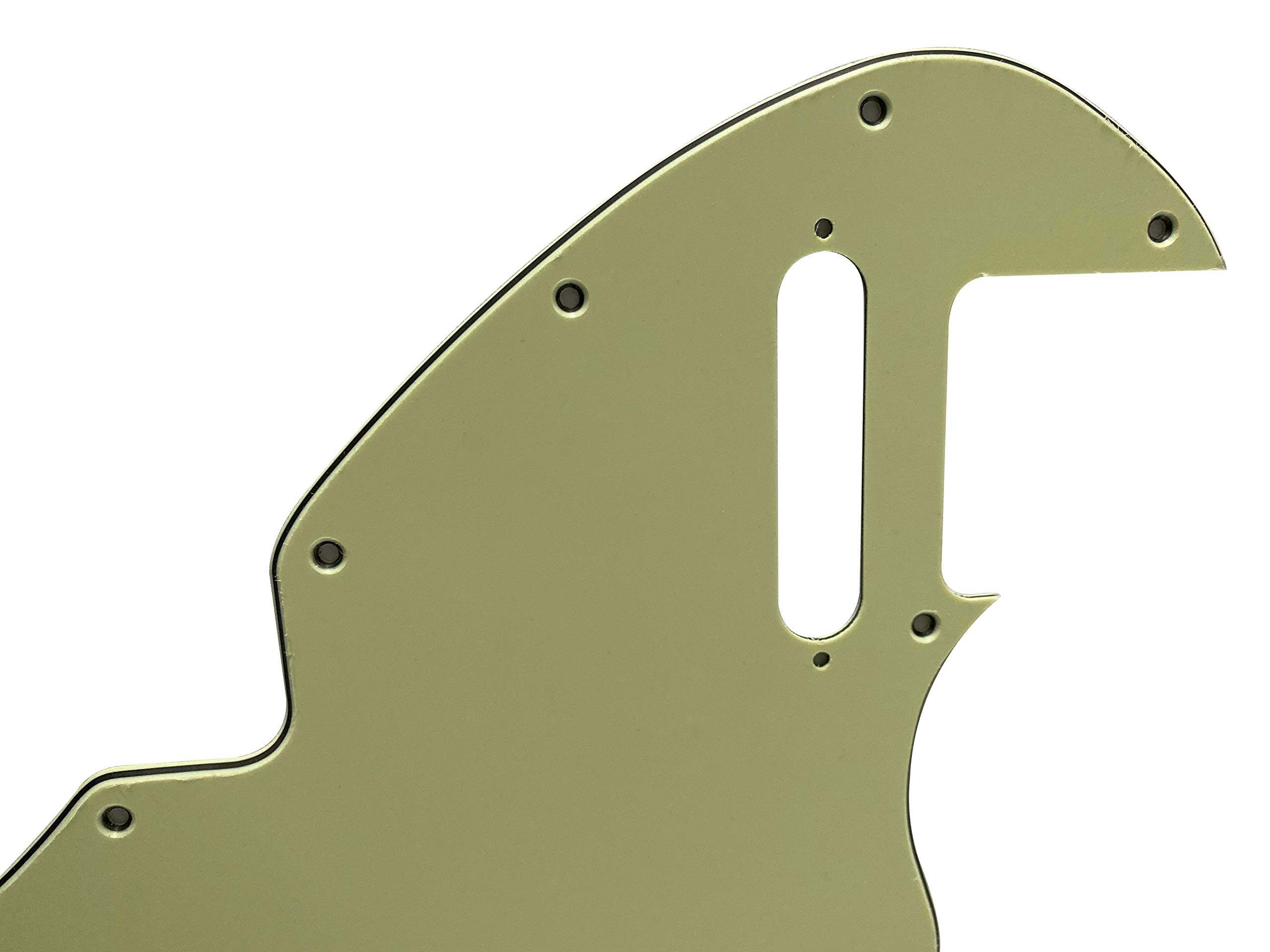 For 69 Telecaster Tele Thinline Guitar Pickguard (3 Ply Vintage Green)