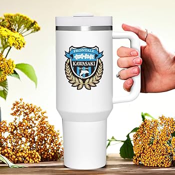 Amazon | 川崎フロンターレ タンブラー 蓋付き 取っ手付き 真空