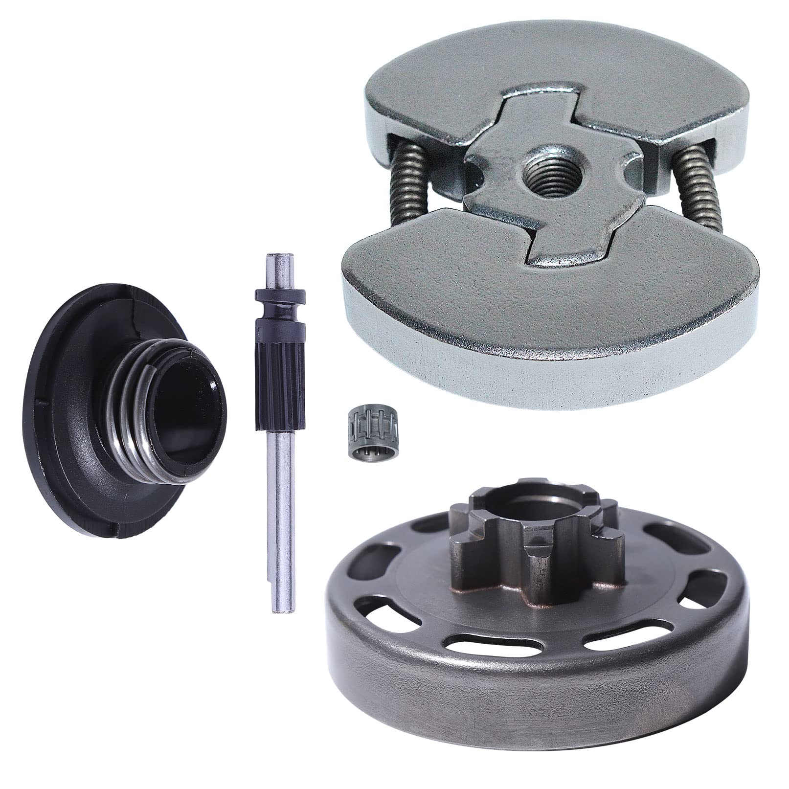 PEGGYLIN Embrague y Tambor de Embrague 7T de 325 Pulgadas con Kit de cojinete de Bomba de Aceite Apto for Husqvarna 435 435E 440 440E Jonsered CS2240 Pieza de Motosierra 505441501