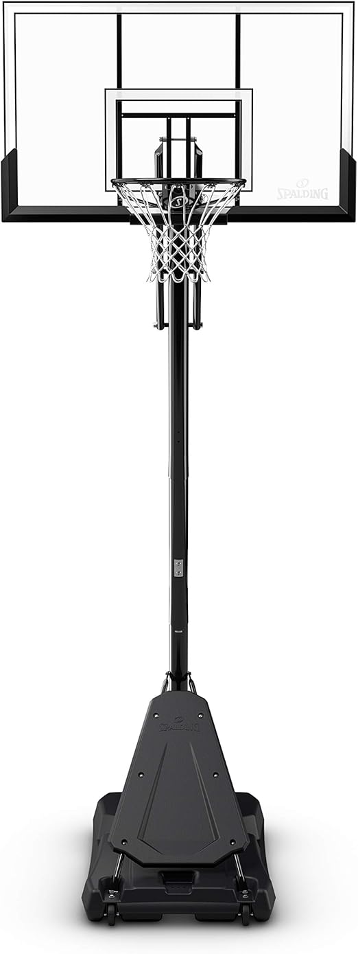 Spalding 52" Acrylic Hercules Portable Basketball System Black/White