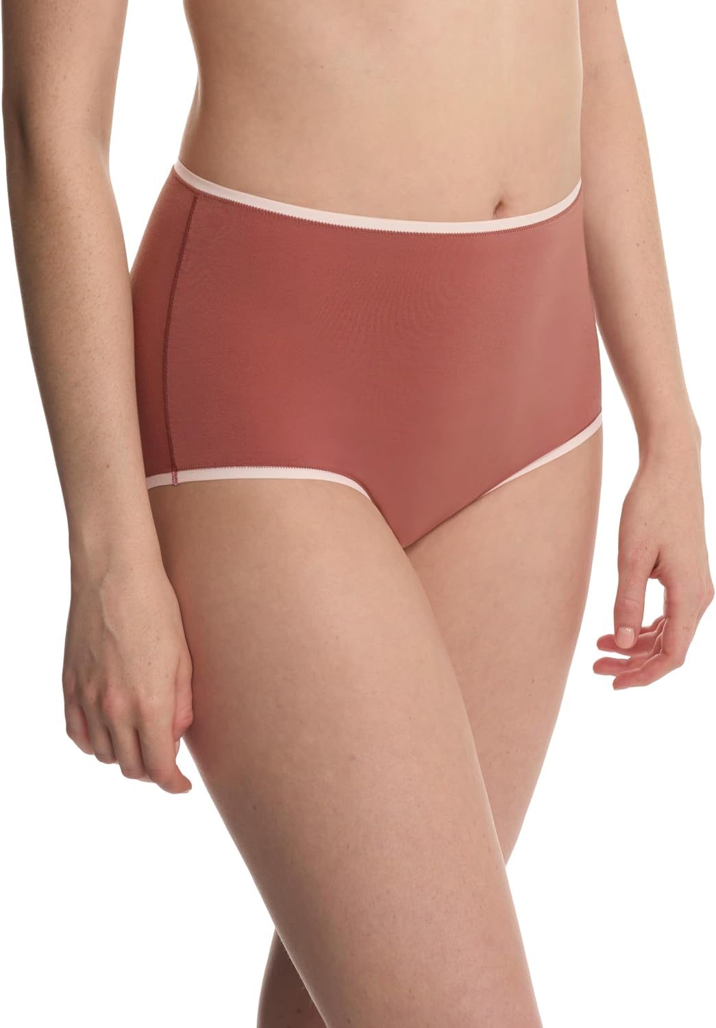 Natori Women's Bliss Bare Cotton High Waist Brief