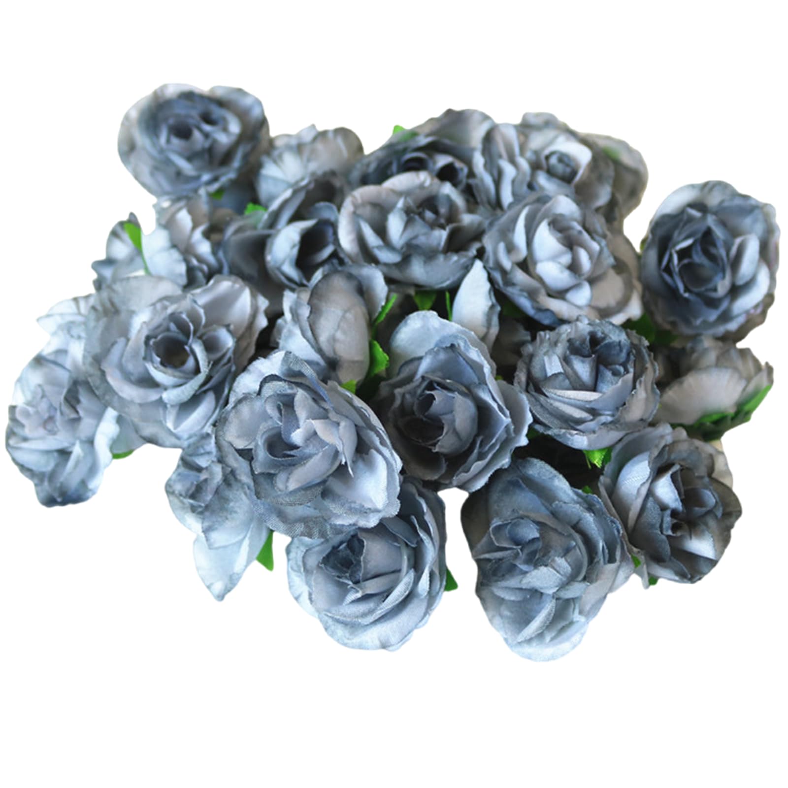 Kalttoy 200Pcs Artificial Rose Flower Head 1.18Inch Small Rose Buds for Wedding Bouquets Floral Arrangements Home Decoration Home Decoration Flower