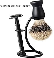 Vista 3 de Grandslam Soporte clásico para afeitar y cepillo de afeitar para almacenamiento de maquinilla de afeitar, soporte para cepillo de afeitado