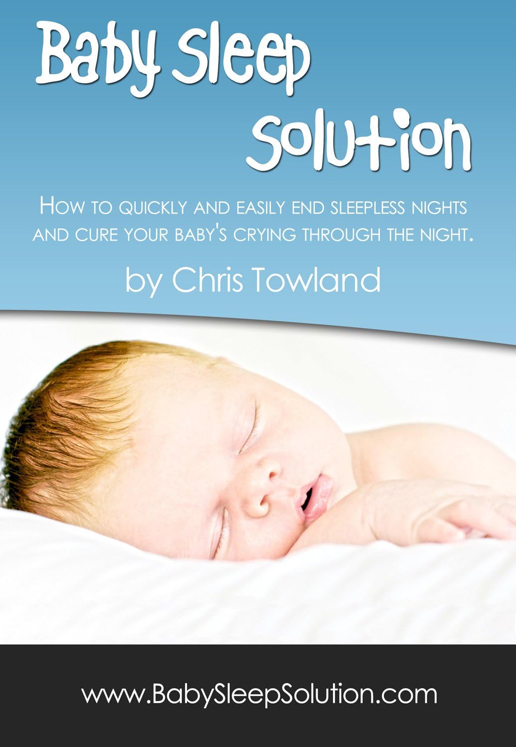 Baby Sleep Solution CD - Quickly and easily end sleepless nights. In just 35 minutes you'll learn how to have your baby sleeping through the night every night! An audio program rather than a Baby Sleep Book so you can have it working for you tonight! Also helps to establish Newborn Sleep Patterns and with Sleep Training a Toddler. Includes Baby Waking in the Night Bonus Audio.