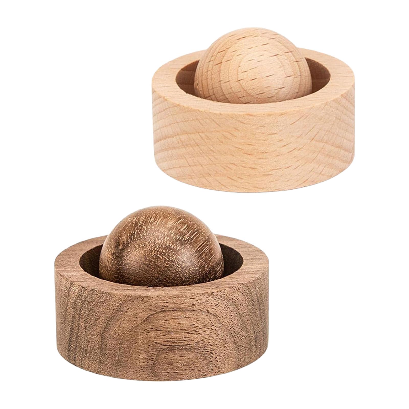 Wooden Essential Oil Diffuser, Aromatherapys Diffuser for Home, Offices, Car Yogas Room Round Ball Diffusers Air Freshener Wood Essential Oil Diffusers for Home Car