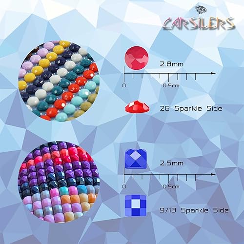 Miniatura 5 de Cuentas de pintura de diamantes 153, accesorios de pintura de diamantes de repuesto para taladros faltantes, cuentas de diamante, brocas de