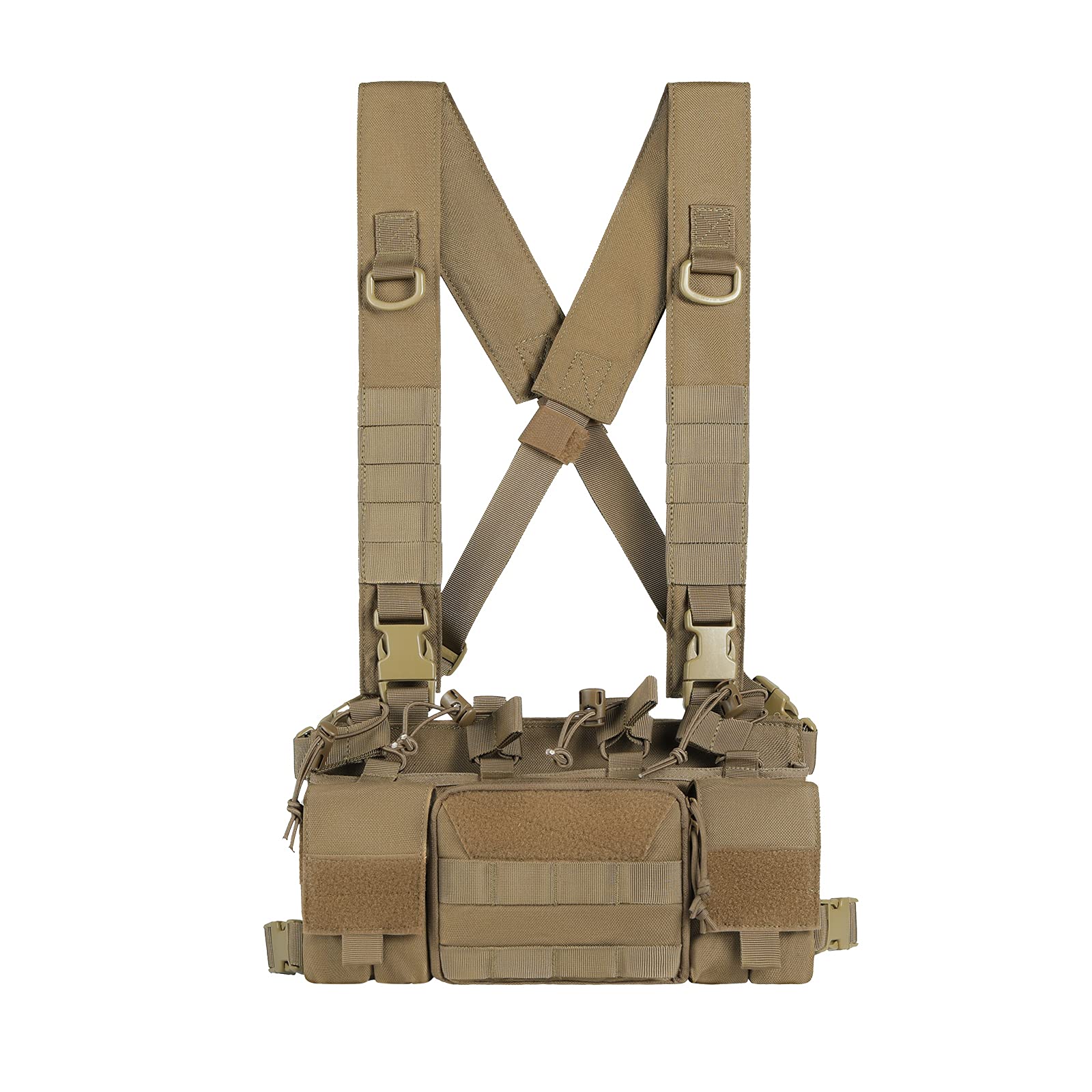 Buy Chest Rig with 5.56/7.62 Mag Pouches Pistol Mag Pouches