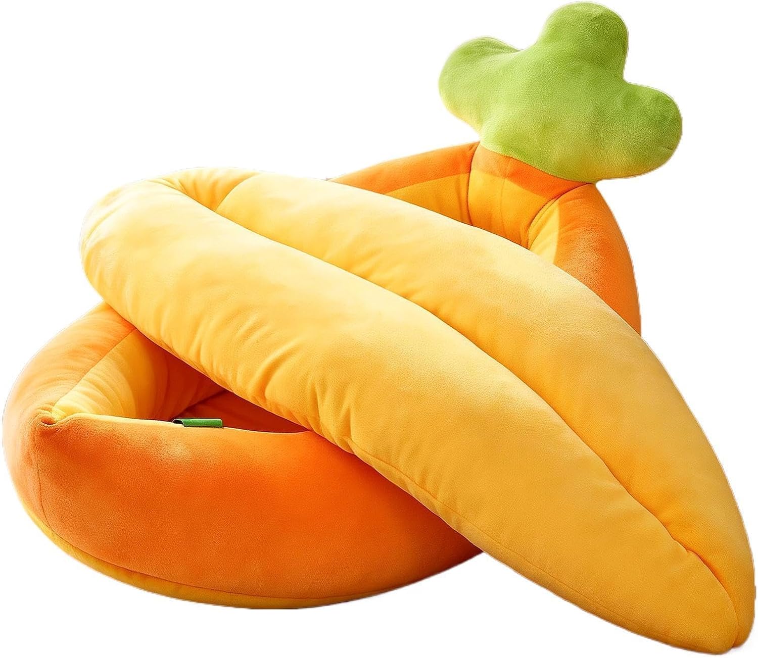 Pet Beds for Cats - Carrot Washable Calming Soft Cute Pet Supplies