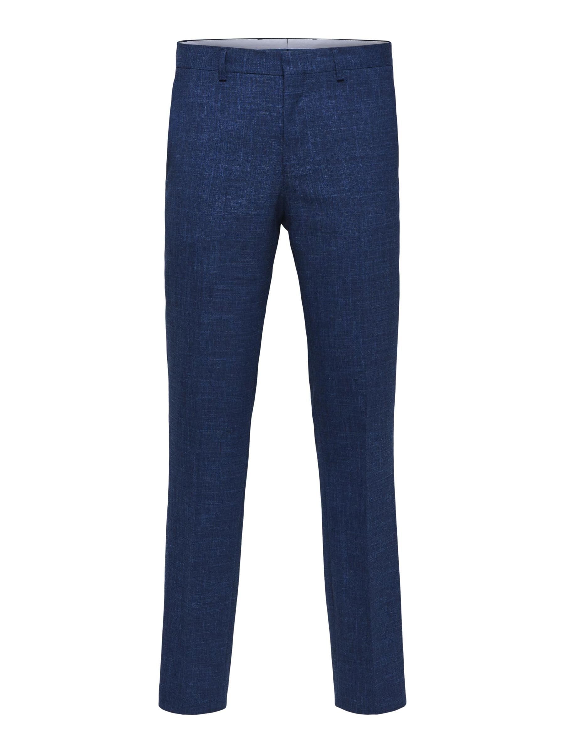 Selected Homme Slhslim-oasis Linen Trs B Noos - Pantalons habillés