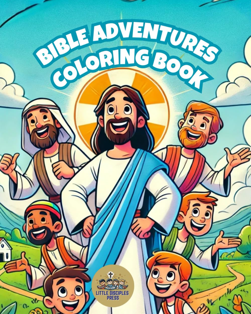 Bible Adventures Coloring Book: Fun & Faith Based Learning