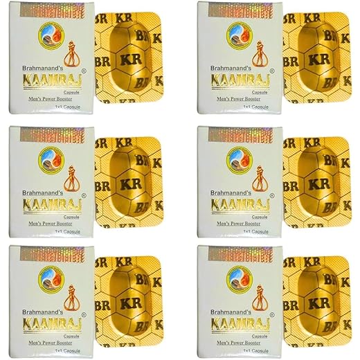 KAAMRAJ Performance Capsules - 6 Pack
