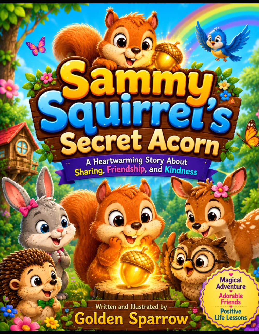 Sammy Squirrel's Secret Acorn: A Heartwarming Story About Friendship, Sharing, and Discovering True Treasure