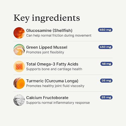 Vista 14 de Petlab Co. Masticables para el cuidado de las articulaciones para perros, altos niveles de glucosamina, mejillones de labios verdes, omega 3