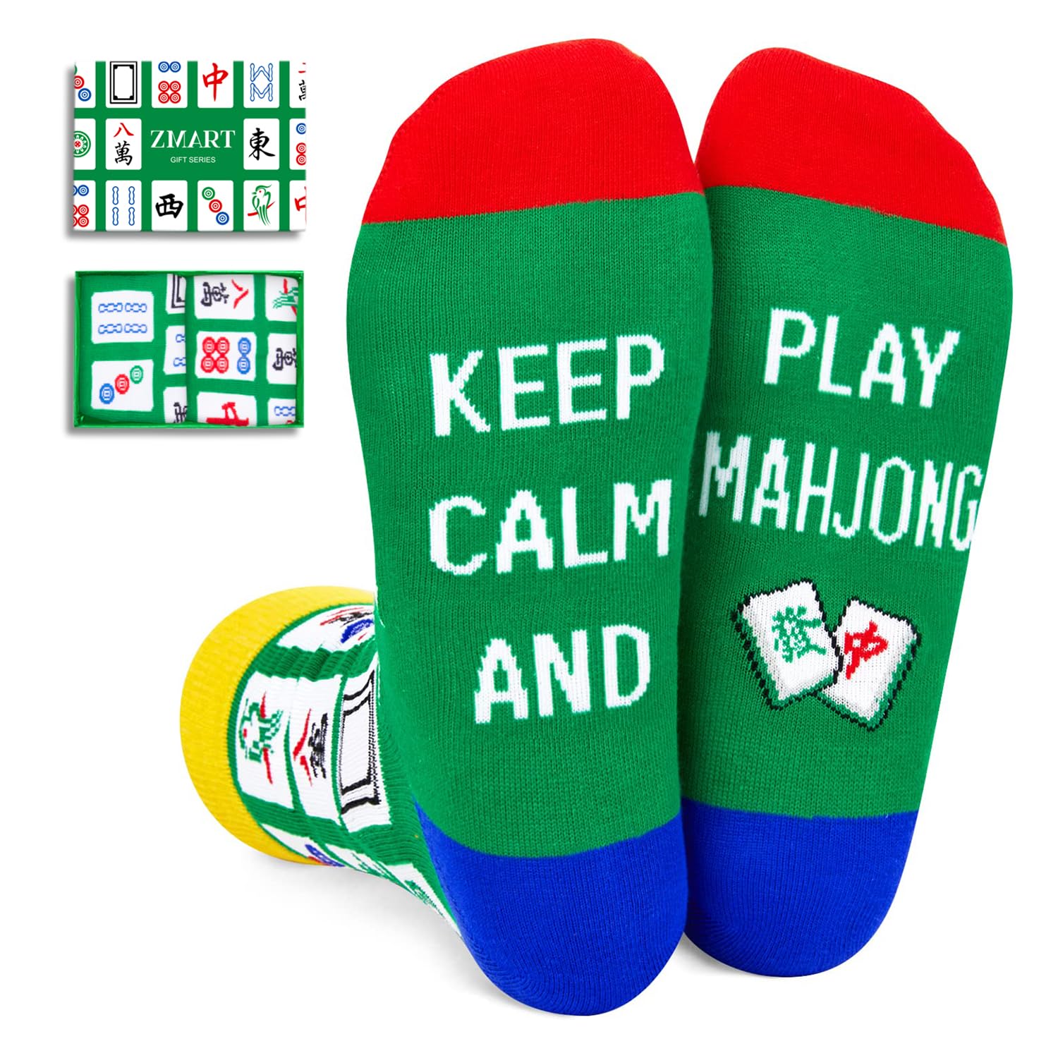 Zmart Gifts for Kpop Lovers - Anime Mahjong Broadway Musical Theater Gaming Socks