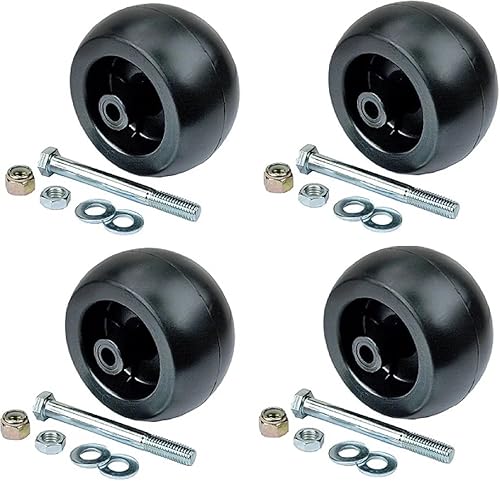 Miniatura 1 de (4) HustlerOEM Mower Deck Wheel - Raptor SD, Super Z, HustlerOEM Sport, FasTrak SD