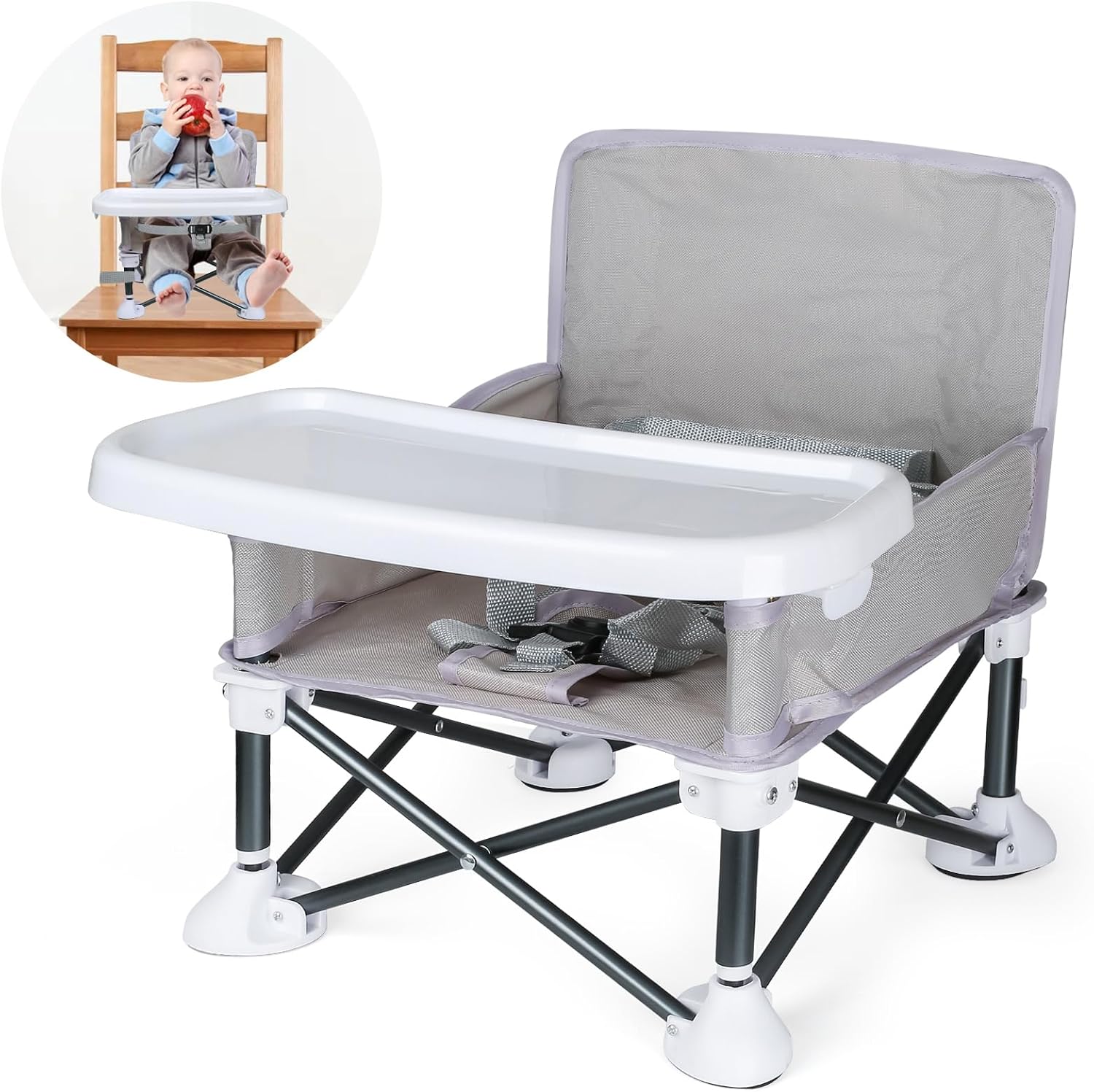 Alzador Silla Para Niños Comer Asiento Elevador Para Bebu00e9