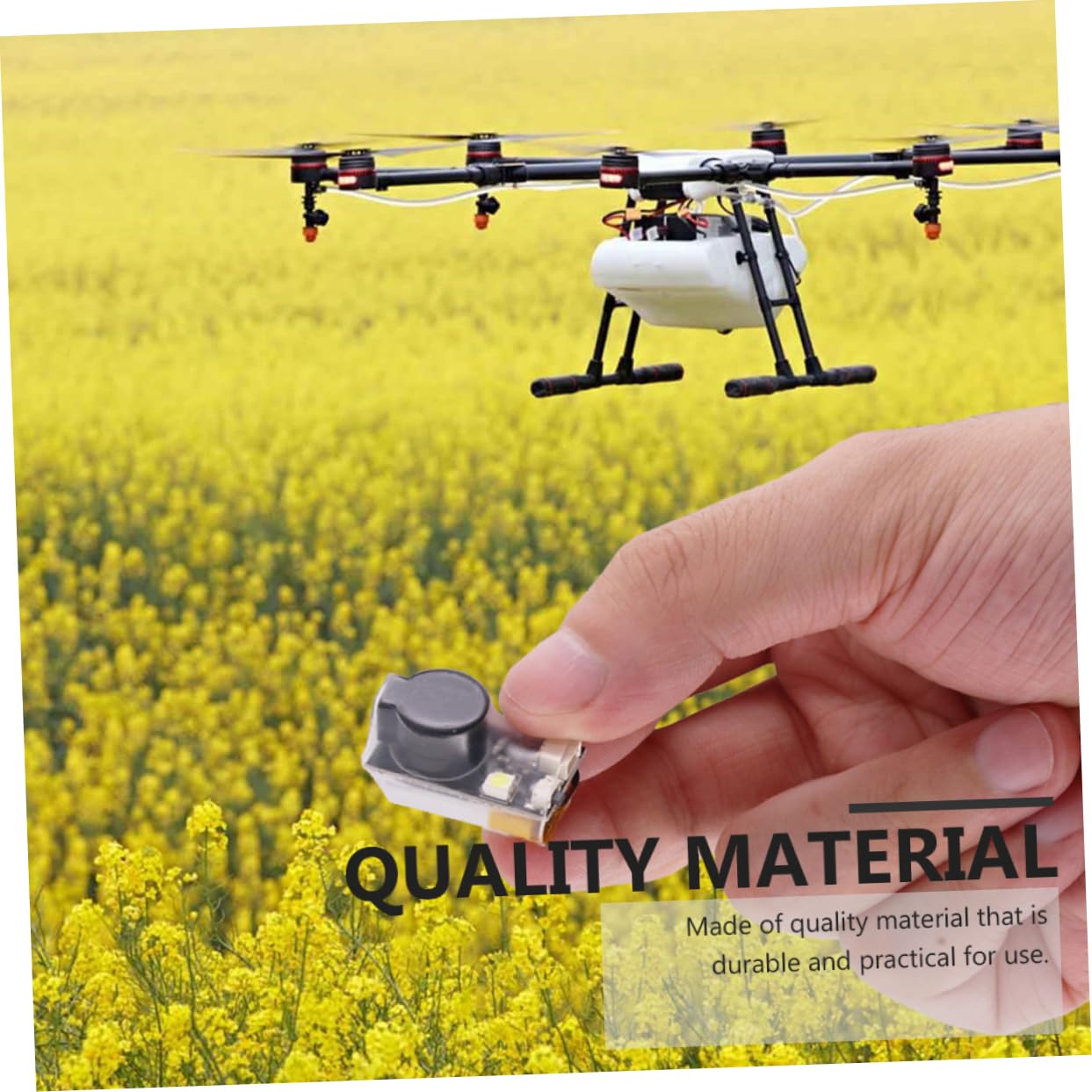 BESTonZON 3pezzi Allarme Per Drone Fpv Con Funzione Di Segnalazione Led Allerta Sonora Decibel e Leggero Compatibile Con Bf e Cf Flight Controllers Accessorio Per Racers e Piloti Di Droni