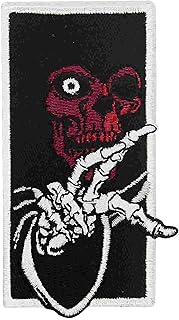 Call of Death Grim Reaper Patch Embroidered Applique Badge Iron On Sew On Emblem