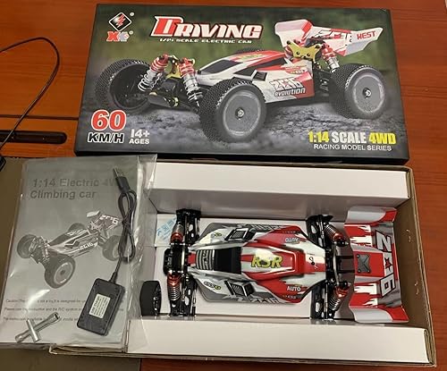 Miniatura 9 de WLtoys Coche RC de alta velocidad 144001 114 60KMH 2.4G RC Car 4WD eléctrico de alta velocidad Off-Road Control remoto Racing Drift Toys Car 114