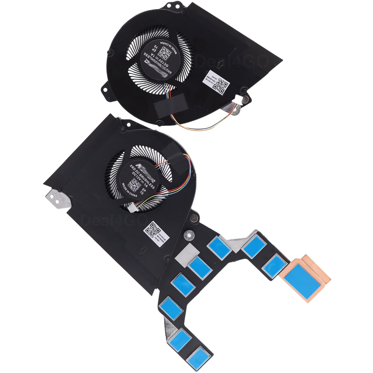 12V CPU & GPU Graphics Cooling Fan Replacement for ASUS ROG Zephyrus GX501 GX501GI GX501GI-XS74