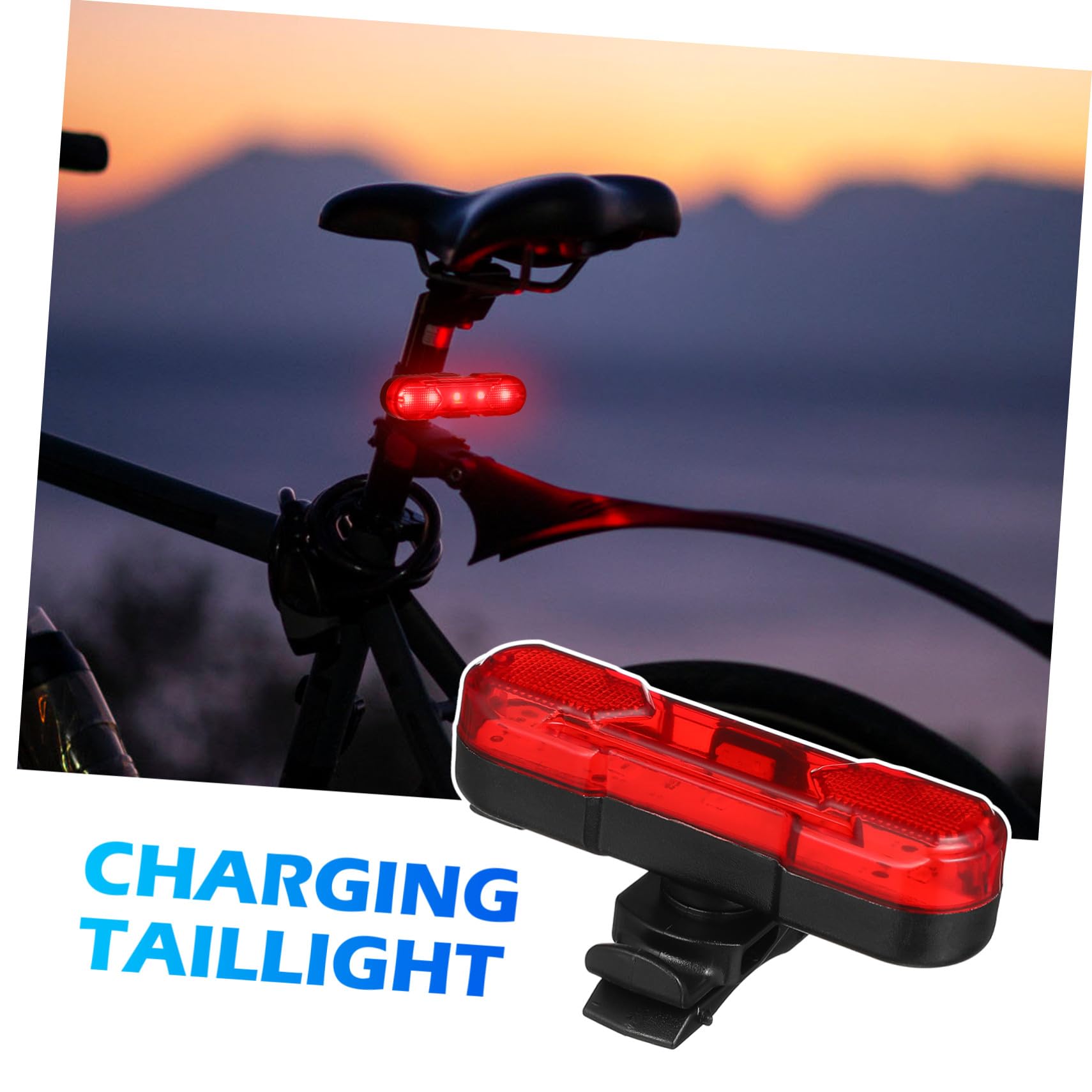 Toddmomy 4000mah Luces De Bicicleta Luz Trasera De Bicicleta Luces Led para Conducción Nocturna Incluye Soporte para Teléfono y Bocina para Ciclismo De Montaña