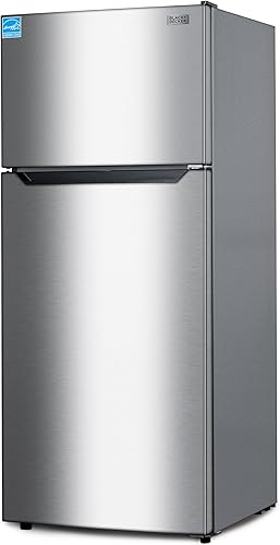 Miniatura 33 de BLACK+DECKER Refrigerador de montaje superior de 18.1 pies cúbicos con congelador, refrigerador de 2 puertas con congelador superior y control de