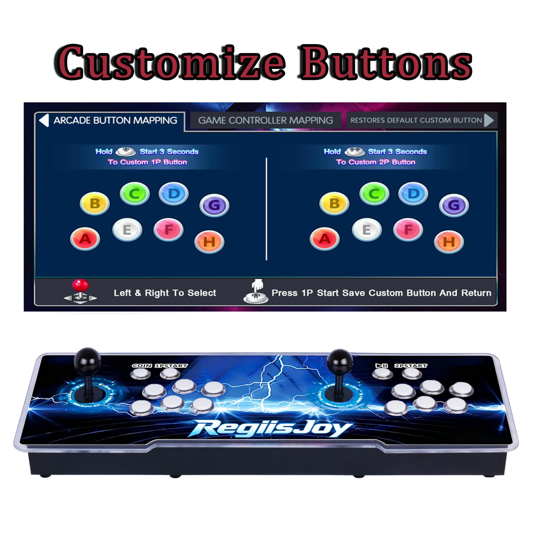 Amazon.com: RegiisJoy 32000 in 1 Pandora's Box 78S Arcade Game