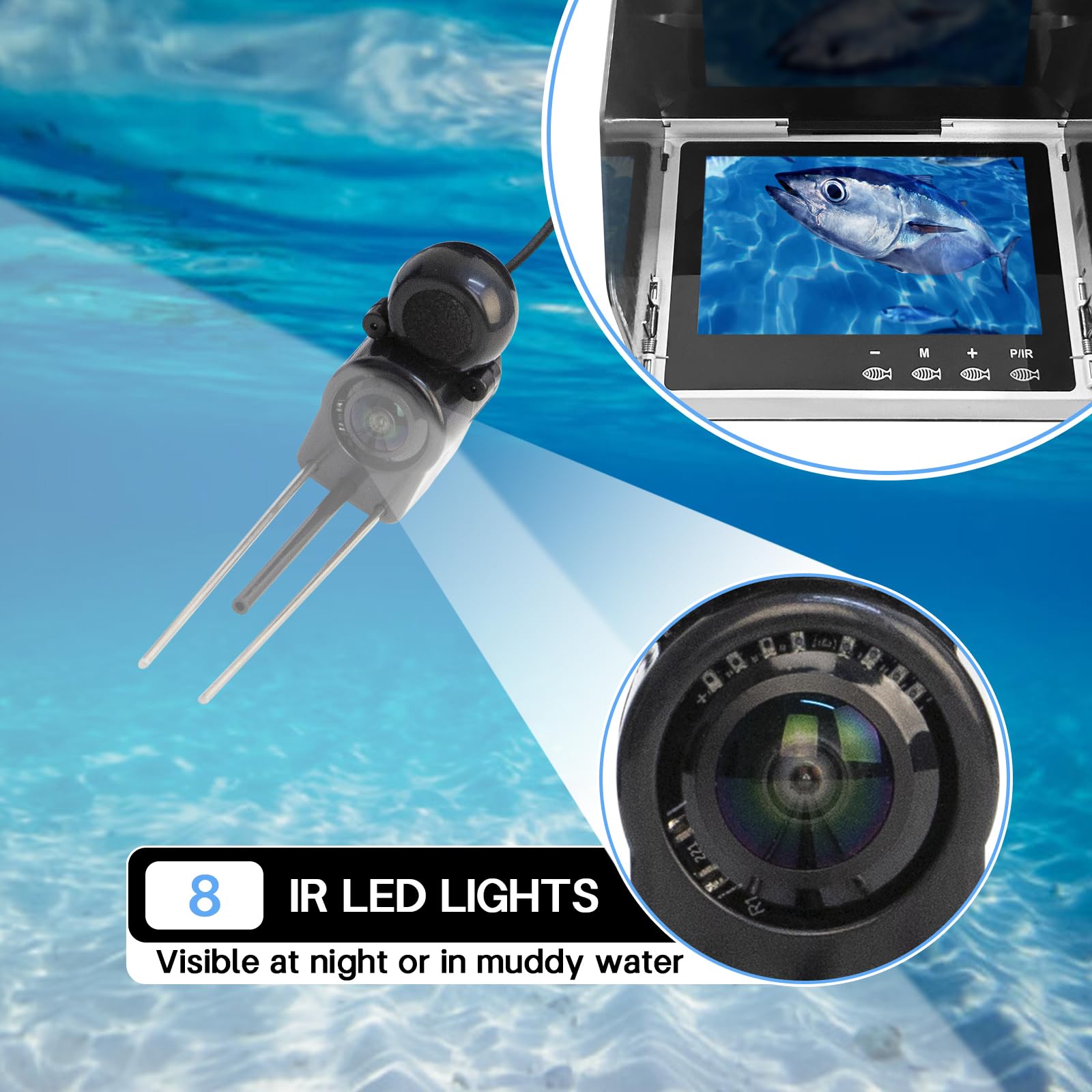 Köder Camera Angeln Sunydog Fisch Finder Kabelgebu Produktbild-Vorschau 6